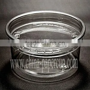 8oz PET Cup Salad Bowl With Lid thumbnail-1