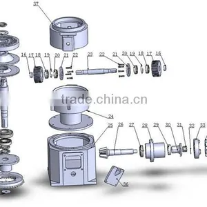 Fertilizer Pelletizer Machine/pelletizer Price/pelletizer thumbnail-5
