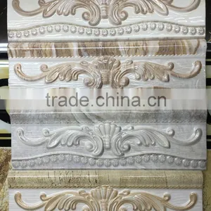 100x300mm China Factory Cheap Relief Algeria Ceramic Border Tiles thumbnail-1