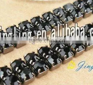 2012 Lastest Rhinestone and Black Crystal Heart Bra Strap Shoulder Pads thumbnail-1