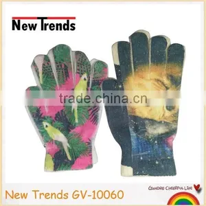 3D Animal Printing Acrylic Magic Gloves Telefingers Gloves thumbnail-2