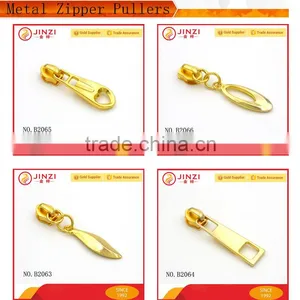 Metal Zipper Puller Custom Metal Zipper Pulls Zipper Slider for Garments thumbnail-1