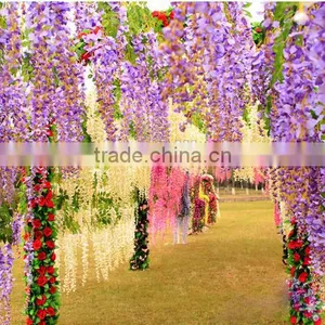Artificial Wisteria Flower for Indoor Decoration thumbnail-2