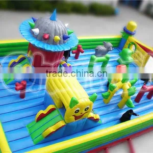 Hot Selling Commercial Inflatable Obstacle Course, Inflatable Castle Playground Amusement Park Quality Choice thumbnail-2