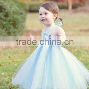 Lovely Latest Style Lace Appliqued Latest Dress Designs for Flower Teenage Girls Layered Flower Girl Dress thumbnail-4
