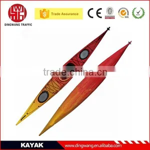 DINGWANG New Rotational Plastic Ocaen Kayak With Pedals Inside thumbnail-3