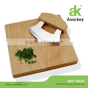 Herbs Board With Mezzaluna thumbnail-1