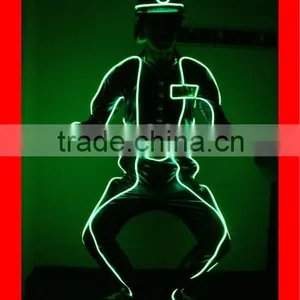Tron Costume Fiber Optic, Not EL Wire thumbnail-2