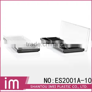 Rectangular Transparent Window With 10 Color Eyeshadow Empty Case thumbnail-1