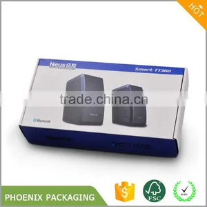 CMYK Printing Corrugated Cardboard Box for Bluetooth Speaker thumbnail-1