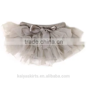2016 Christmas Chiffon Solid Color Mini Shorts Softtextile Baby Bloomers thumbnail-6