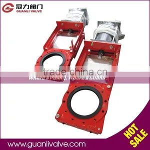 Soft Seat Pneumatic Slurry Knife Gate Valve thumbnail-1