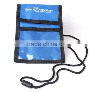 Travel Polyester Neck Pouch Passport Holder thumbnail-2