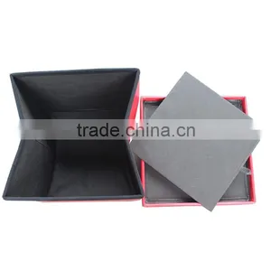 pu Square Storage Ottoman thumbnail-6