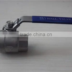 we Supply Stainless Steel Pipe Fittings 2 Inch Stainless Steel Ball Vavle With Bsp Thread End thumbnail-2