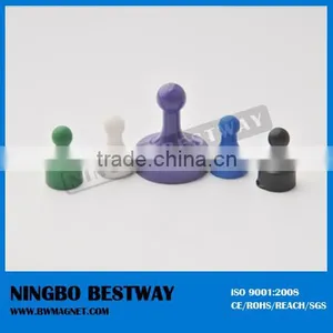 Colorful Plastic Covered Office Pin Magnet thumbnail-2