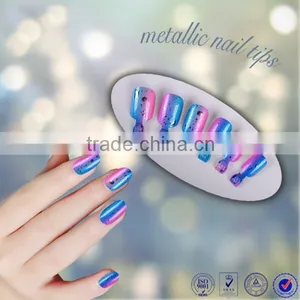 Beautdy Product Leopard Designed ABS Artificial Nail Tips Full Cover Color Manicure False Nail Art Tips thumbnail-6