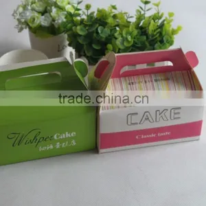 Custom Kraft Paper Cake Box Small Packaging Box Food Paper Box in Guangzhou thumbnail-4