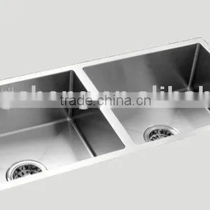 Handmade Sink With Double Bowl in the Kitchen Room thumbnail-1