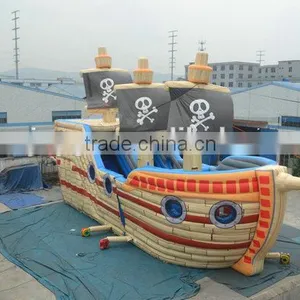Hot Sale Inflatable Giant Pirate Ship Slide for Kid Chlidren Adult Inflatable Corsair thumbnail-1