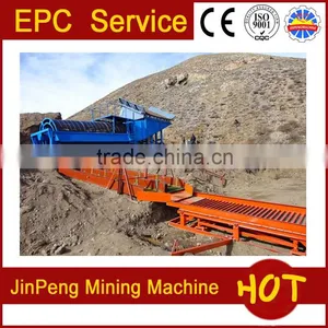 50~150 TPH Gold Washing Plant, Mobile Gold Mining Plant thumbnail-3