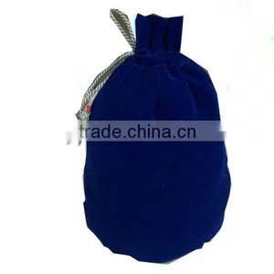 Factory Sale High-grade Custom Drawstring Small Velvet Bag thumbnail-1