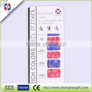 Chriistmas Snow Temorary Nail Tattoo Sticker,nail Art Sticker thumbnail-1