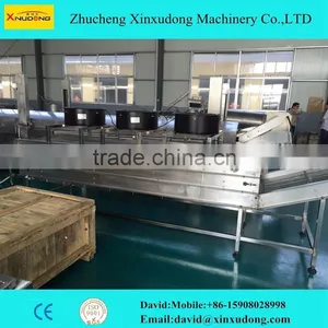 Three Layers Stainless Steel Air Cooling Conveyor Line thumbnail-1