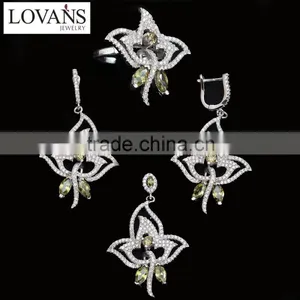 925 Sterling Silver Jewelry Set Wholesale Novelty For Women TZ-0219 thumbnail-5