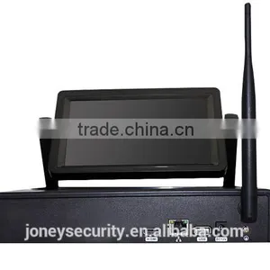 1.3mp Cctv Wireless Wifi Cctv System,wifi Nvr Kit 4ch With 7 Inch Monitor thumbnail-2