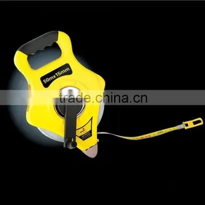 Long Fiberglass Measuring Tape Comfortalbe and Anti-slip Handle Open Fiber Measuring Tape thumbnail-1