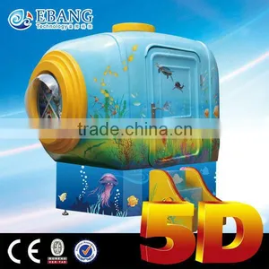 Lovely and Attracitve 2-4 Seats 5d Mobile Mini Cinema thumbnail-1