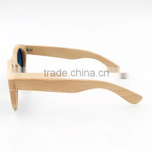 Nature Beech Wood Sunglasses Polarised thumbnail-3