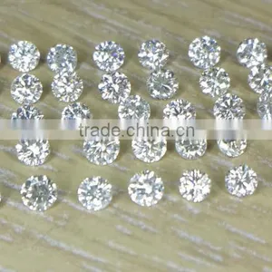 2.5-2.7mm I Clarity I-J Color Natural Loose Brilliant Cut Nontreated Diamond Lot Round for Setting In Gold or Silver thumbnail-2