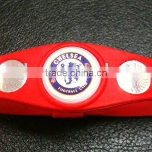 Soccer Power Silicone Bracelet Balance & Wristband thumbnail-1