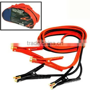 4-Gauge Heavy Duty Truck Auto Booster Jumper Cables - 20-foot thumbnail-1