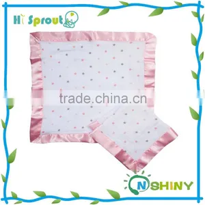 High Quality and Square Shape Infant Security Blankets thumbnail-1