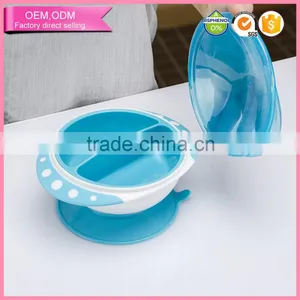 Spill Proof Wholesale Food Grade Baby Bowl With Lid thumbnail-1