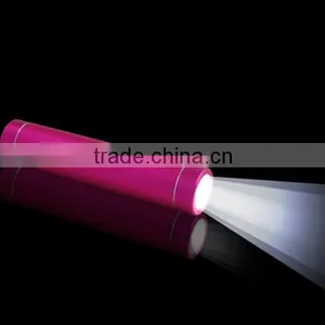 Free Sample OEM Cheap 2600mAh Mobile Power Bank, LED Torch Light Power Bank 2600mAh thumbnail-1