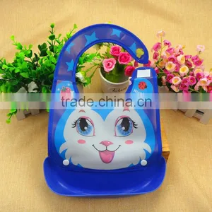 Wholesale Cartoon Silicone Baby Bib Bandana Set, Baby Drool Bib Manufacturer thumbnail-2