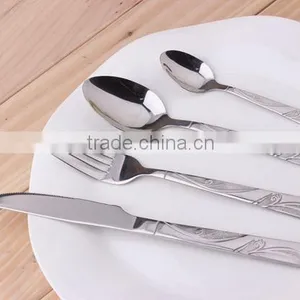 Jieyang Household Luxury Stainless Steel Cutlery Set Use In Restaurant KX-S150 thumbnail-2