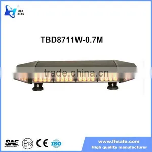 Magnetic Mount LED Mini Lightbar/Emergency Hazard Warning Amber LED Mini Lightbar TBD8711W-0.7M thumbnail-1