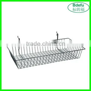 Slatwall Accessories Metal Wire Basket thumbnail-2