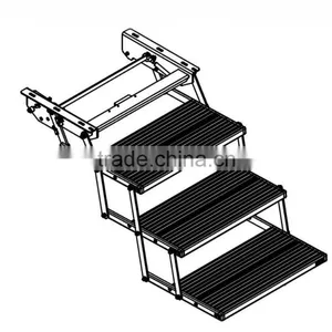 Electric Folding Ladder for Van and Motorhomes thumbnail-5