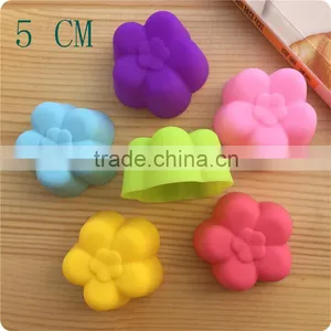 CTBED086 Cavity Silicone Blossom Muffin, Brownie, Cornbread, Cheesecake, Panna Cotta, Pudding, Jello Shot Cake and Soap Mold thumbnail-5
