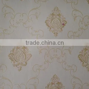 Times Small Damask Flowers Vinyl Wallpaper thumbnail-3