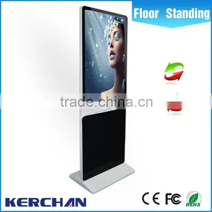 China Advertising Supplier 42 Inch Rotating Mobile Board Stand lg Screen Digital Signage Hardware thumbnail-2