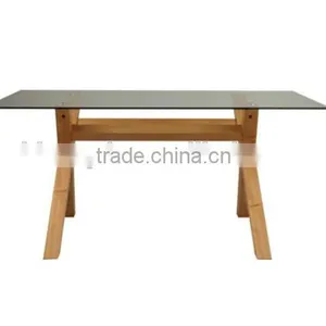 Plexiglass Dining Room Glass Diner Table Homes Furniture thumbnail-2