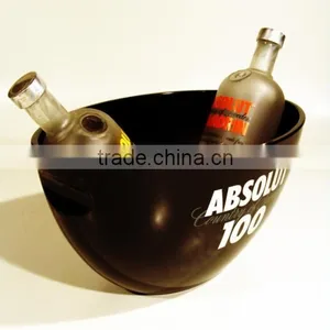 Champagne Bowl Ice Bucket With Handles thumbnail-3
