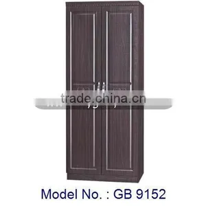 Black Wardrobes Bedroom Furniture, Wood Almirah Designs In Bedroom, Durable MDF Furniture thumbnail-1